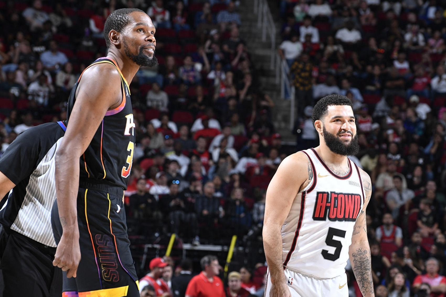 火箭队14人豪华阵容剑指总冠军，ESPN指出两大缺陷！随队记者献策：杜兰特或成胜负手