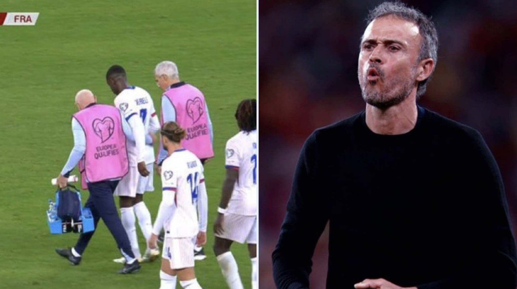 开云-祸不单行！大巴黎主帅恩里克锁骨骨折，登贝莱&amp;amp;杜埃国家队受伤