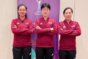 北青体育：中国女裁判董方雨主哨U17亚洲杯日本vs澳大利亚焦点战